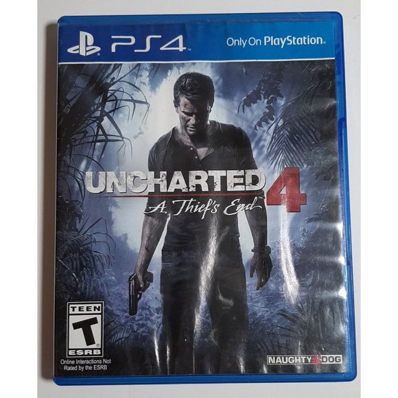 Uncharted 4: A Thief's End (PS4 USED) - Picture 1 of 3